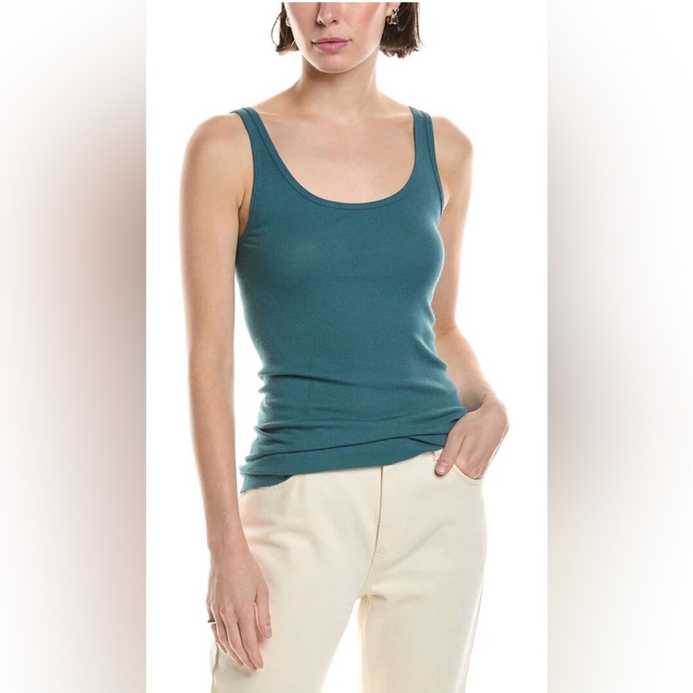Vince Favorite Tank NWT Small Pima Cotton Modal Soft Minimalist Basic